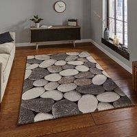 Cream and Grey Woodland 2099 Rug