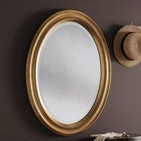 Yearn Beaded Oval Wall Mirror