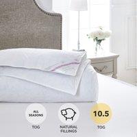 Dorma Hungarian Goose Down 10.5 Tog Duvet White