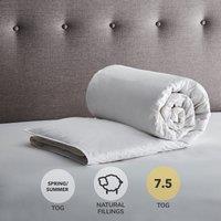 Fogarty White Goose Feather and Down 7.5 Tog Duvet