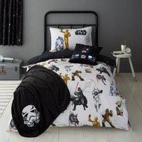 Star Wars Glow in the Dark Duvet Cover and Pillowcase Set