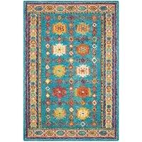 Vibrant 2 Teal Rug