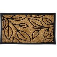 Natural Leaves Coir Doormat