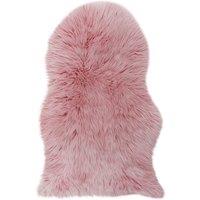 Single Pelt Faux Sheepskin Rug