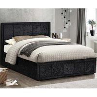 Hannover Crushed Velvet Ottoman Bed Frame