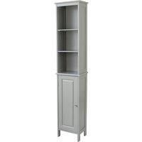Verona Grey Tall Cabinet Grey