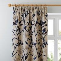 Zen Jacquard Pencil Pleat Curtains