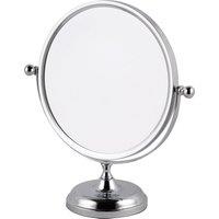 Oversized Chrome Free Standing Dressing Table Mirror