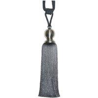 Ashton Charcoal Curtain Tieback