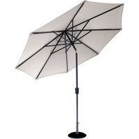 3m Elizabeth Crank and Tilt Mouse Grey Parasol Grey