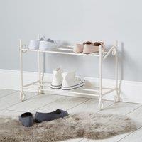 Cream Shoe Rack Cream