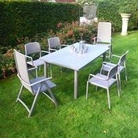 Libeccio 6 Seater Extendable Dining Set