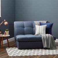 Navy Rowan Single Sofa Bed