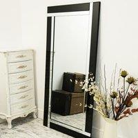 Villa Black Leaner Mirror Black