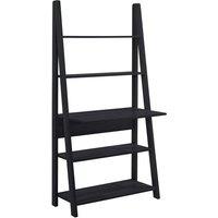 Tiva Black Ladder Desk