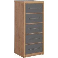 Seville Slim 5 Drawer Chest