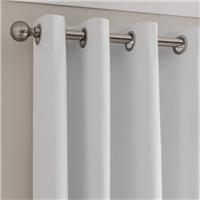 Luna Brushed Blackout Eyelet Curtains