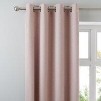 Luna Brushed Blackout Eyelet Curtains