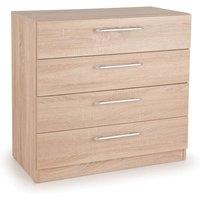 Holborn 4 Drawer Chest Natural