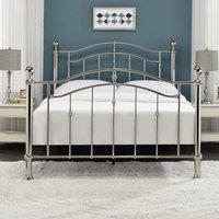Callisto Chrome and Crystal Bed Frame