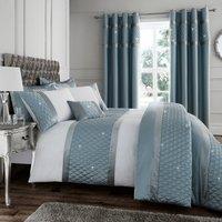 Catherine Lansfield Sequin Duvet Cover and Pillowcase Set