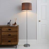Fuller Grey Floor Lamp brown