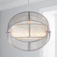 Jolana String Silver Easy Fit Pendant Shade