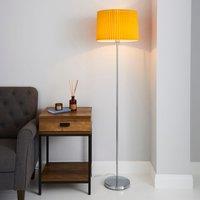 Fuller Ochre Floor Lamp Yellow/Grey