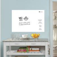 Wallpops Self Adhesive White Dry Erase Message Board