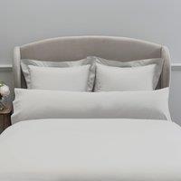 Dorma Smooth & Soft 300 Thread Count Cotton Sateen Bolster Pillowcase