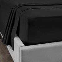 Dorma Smooth & Soft 300 Thread Count Cotton Sateen Flat Sheet