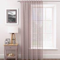 Glisten Hidden Tab Voile Panel