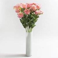 Pack of 12 Artificial Dahlia Pink Spray 80cm