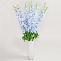 Delphinium Purple and Blue Stems 94cm Blue/Purple