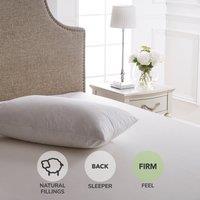 Dorma Luxurious White Goose Down Side Sleeper Pillow