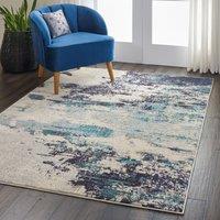 Teal Celestial Rug