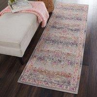 Vintage Kashan 1 Runner Grey