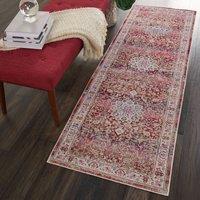 Vintage Kashan 1 Runner Red