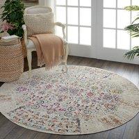 Vintage Kashan 2 Round Rug