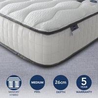 Silentnight Medium 800 Pocket Memory Mattress White