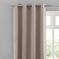 Luna Brushed Blackout Eyelet Curtains