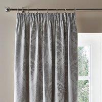 Zahra Chenille Jacquard Pencil Pleat Curtains