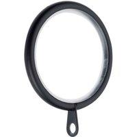 Pack of 6 Ashton Metal Curtain Rings