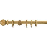 Swish Sherwood Fixed Wooden Curtain Pole with Rings