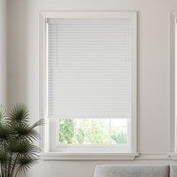 50mm Slats Room Darkening White Venetian Blind, Size: 180cm (71") x 120cm (47") White