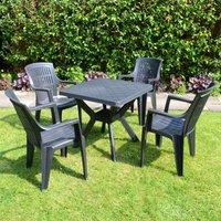 Trabella 4 Seater Seat Dining Set