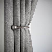 Oslo Curtain Holdbacks Grey
