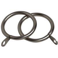 Oslo Pack of 6 22/25mm Curtain Rings