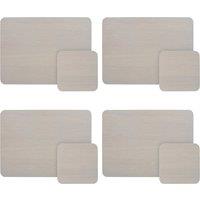 Set of 4 Naturals Placemats & Coasters