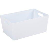 Wham Studio Plastic Storage Basket 4.02 White